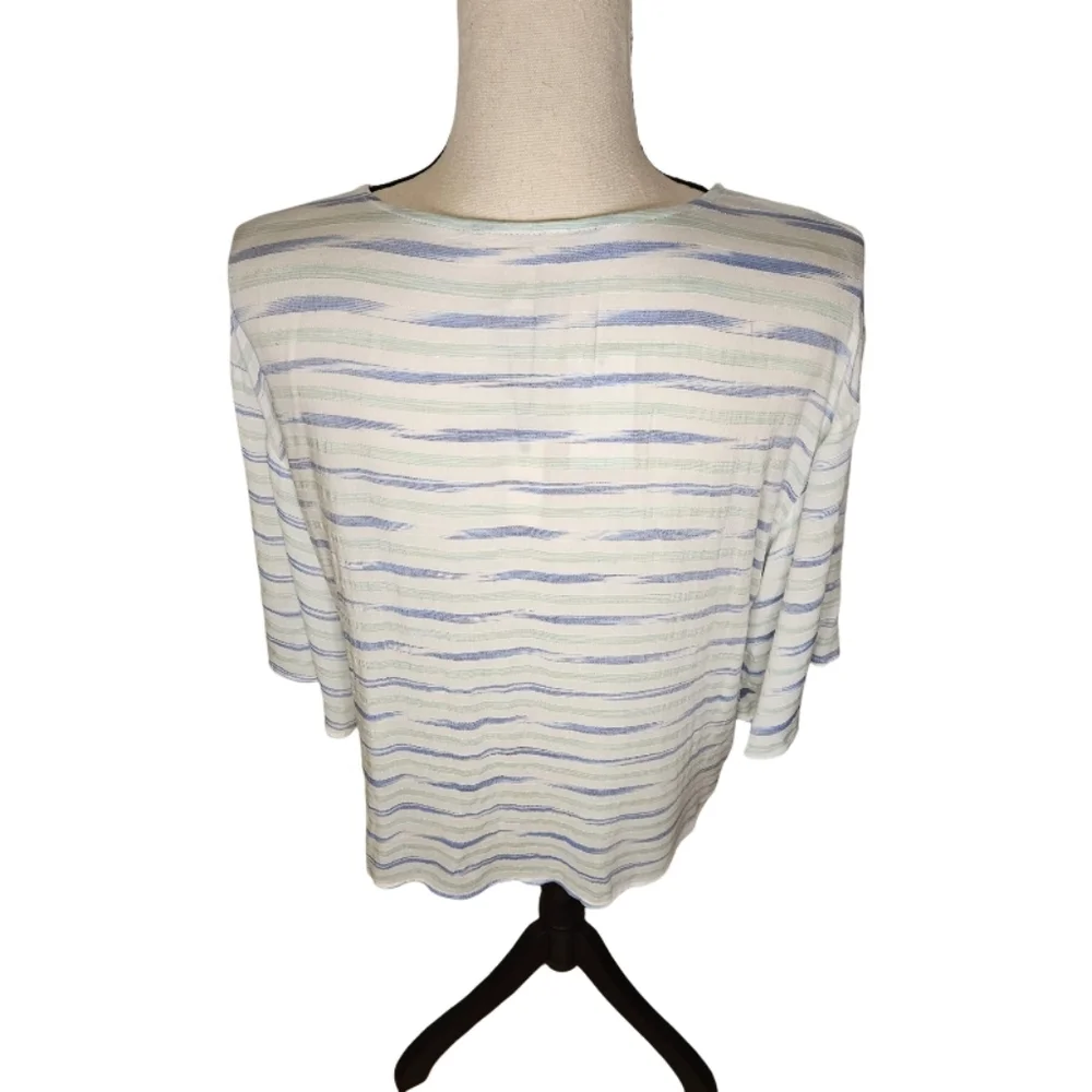 NWT - Cupio Striped Blouse - Picture 8 of 11
